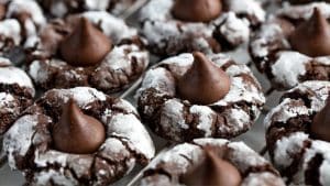Easy-to-Make Chocolate Kiss Cookies