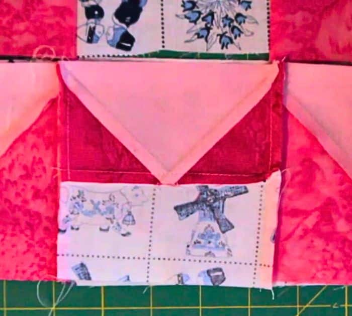 Easy to Make Folded Corners Quilt Block