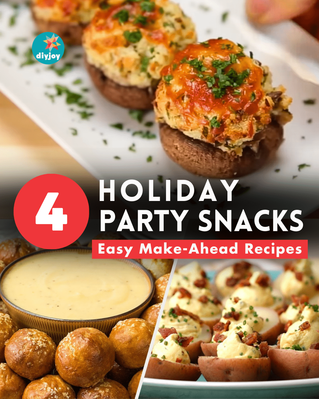 4 Make-Ahead Holiday Party Snacks