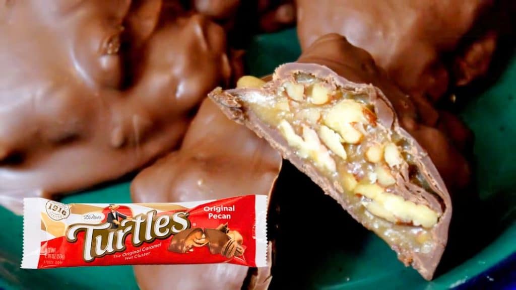 Homemade Turtles Chocolate Candy Recipe