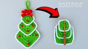 How to Crochet a Granny Square Christmas Tree