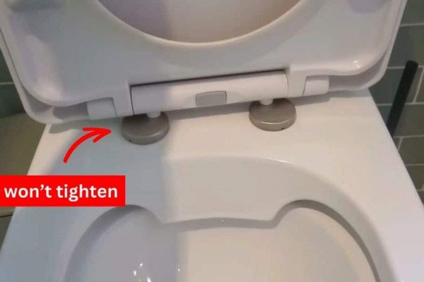 How to Fix a Loose Toilet Seat
