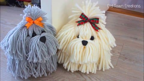 How to Make Wool Puppies | DIY Joy Projects and Crafts Ideas