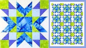 How to Make a Blueberry Pie Quilt Block
