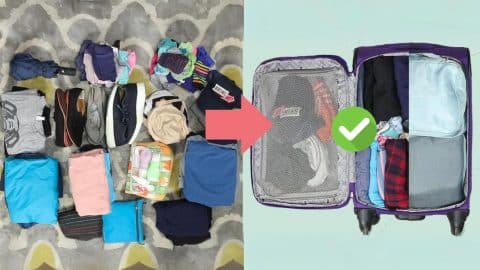 How to Pack a Carry-On Suitcase (Travel Tips) | DIY Joy Projects and Crafts Ideas