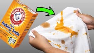 How to Remove Clothes Stain Using Baking Soda