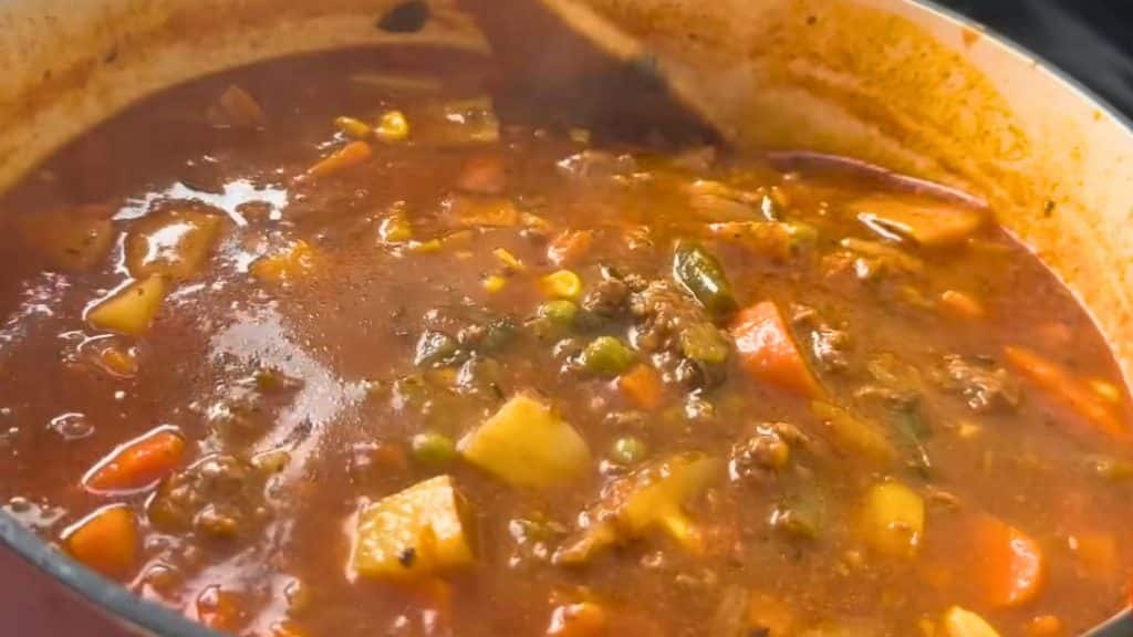 Old-School Beef and Vegetable Soup Recipe