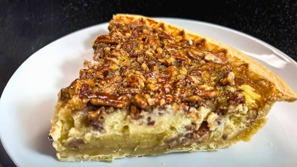 Pecan Cheesecake Pie (Thanksgiving Dessert Recipe)