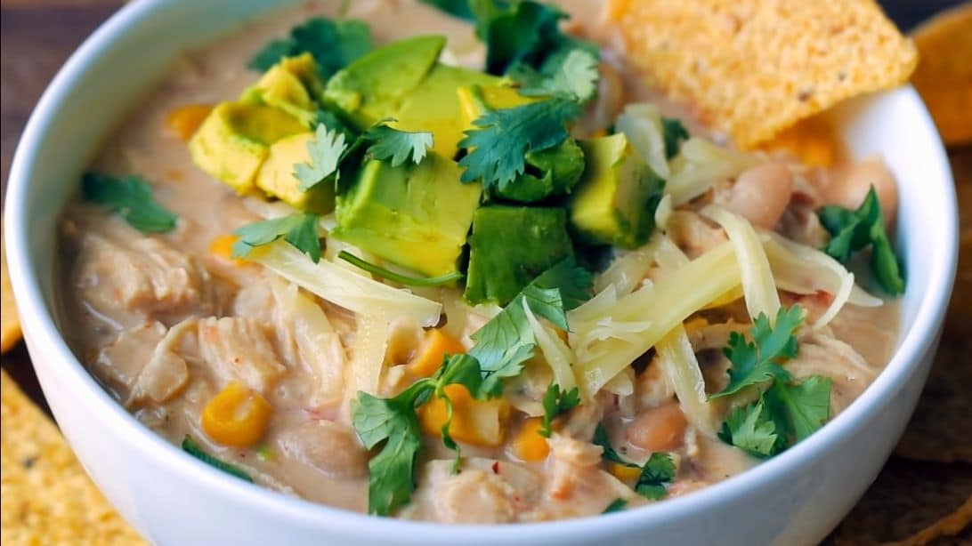 White Chicken Chili (Easy Stovetop Recipe)