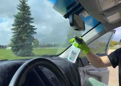 The Easiest Way to Clean the Inside of Your Windshield - DIY Joy