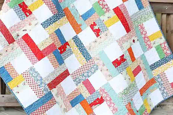 Jelly Roll Twist Quilt Tutorial