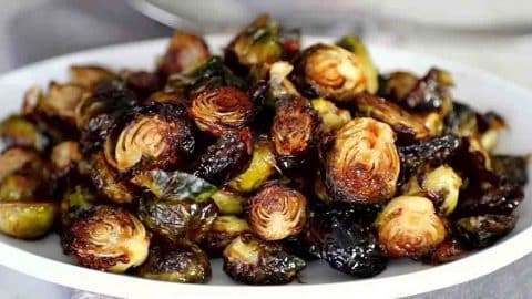 Roasted Honey Balsamic Brussels Sprouts | DIY Joy Projects and Crafts Ideas