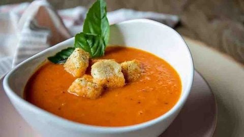 Roasted Red Pepper and Tomato Soup | DIY Joy Projects and Crafts Ideas
