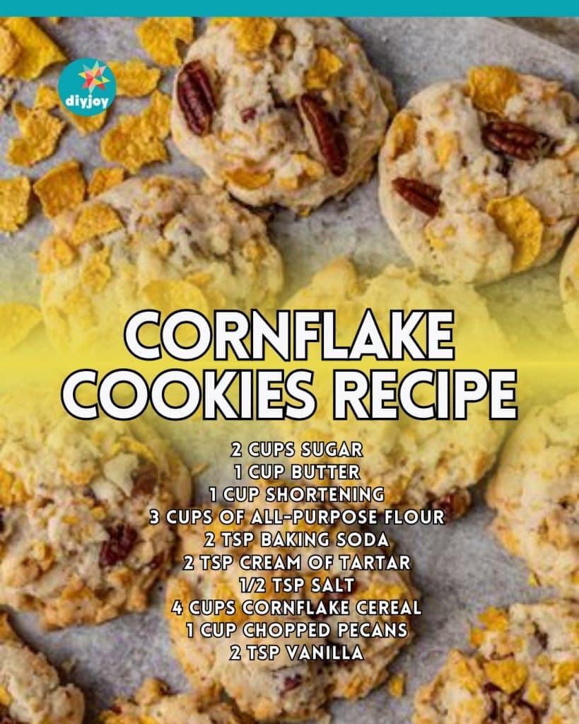 Cornflake Cookies Recipe