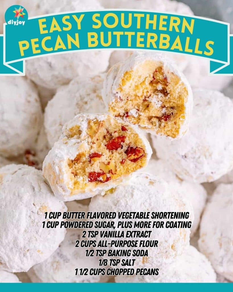 Southern Pecan Butter Balls Recipe