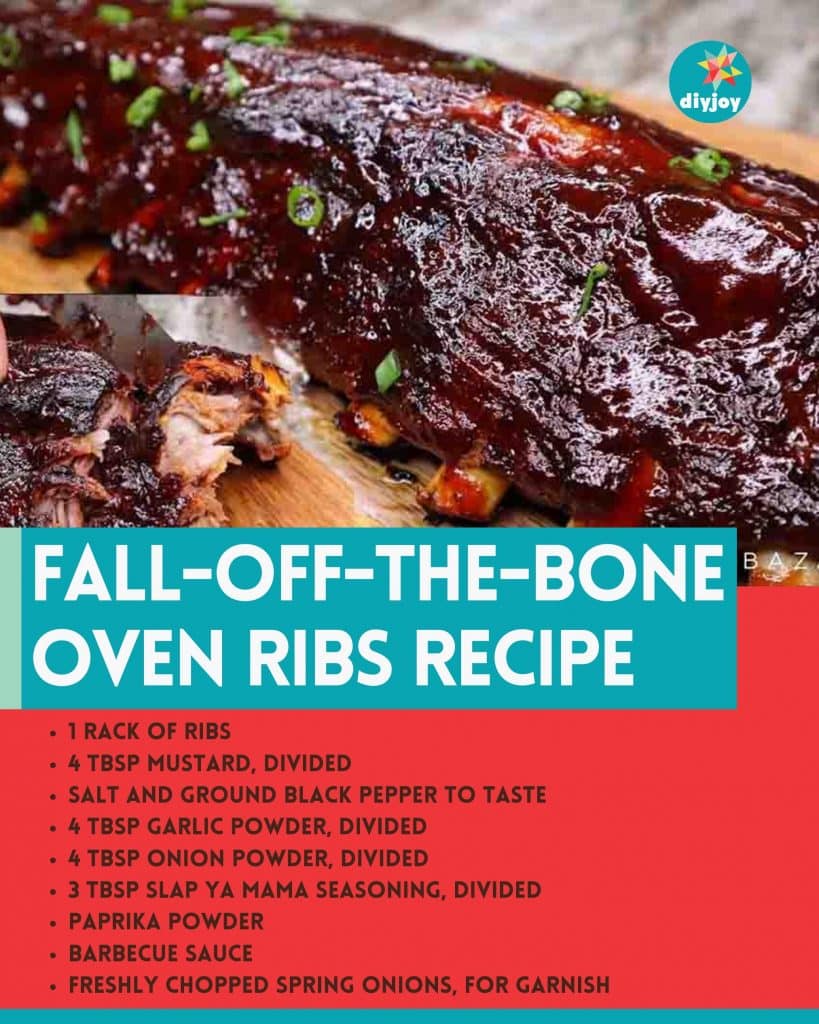 Fall Off The Bone Oven Ribs Recipe