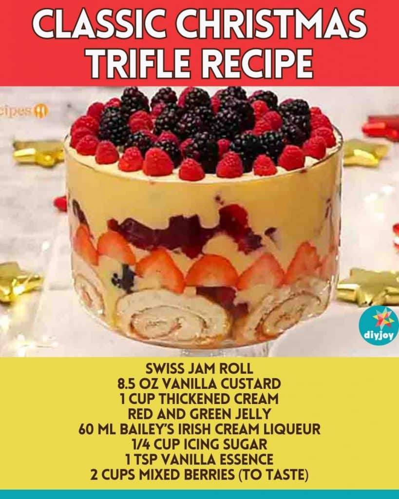 Classic Christmas Trifle Recipe