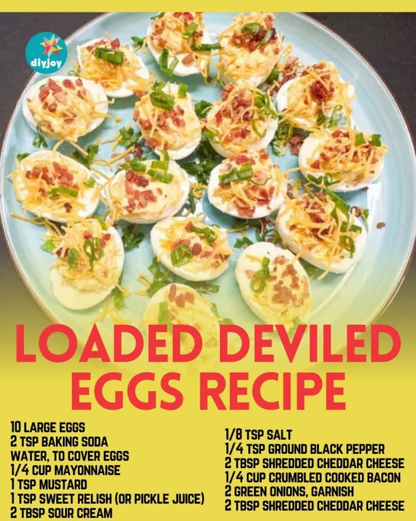 Loaded Deviled Eggs Recipe