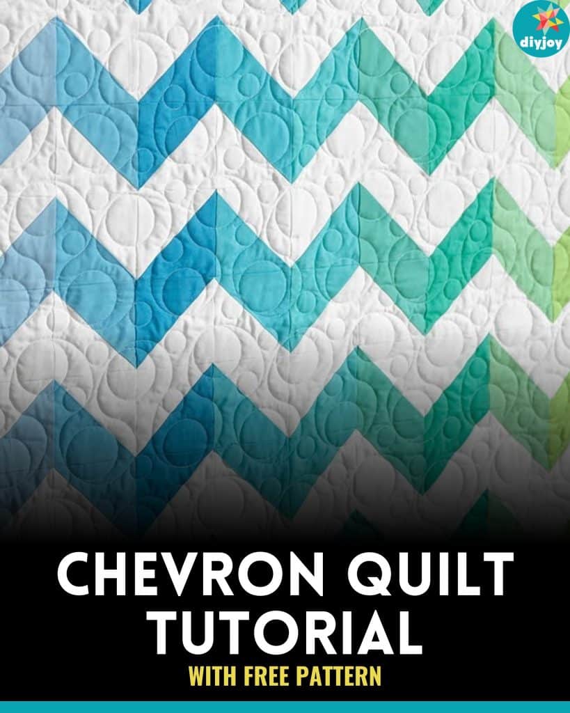 Chevron Quilt with Free Pattern Tutorial