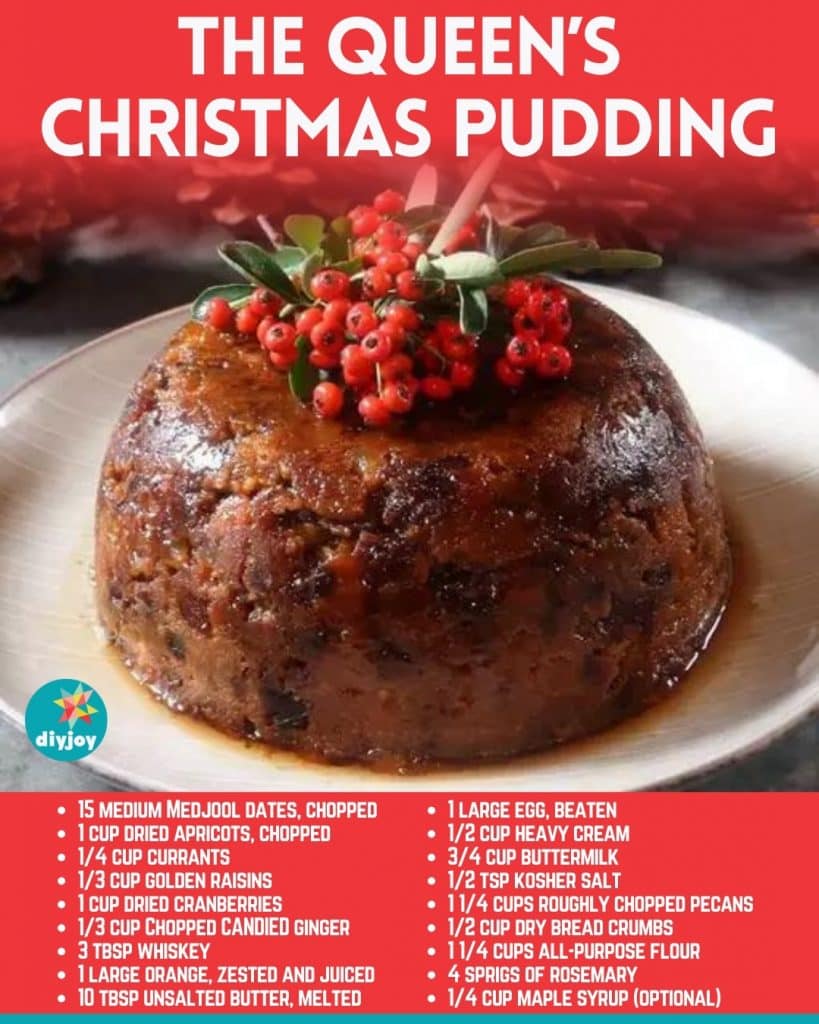 The Queen's Christmas Pudding Recipe