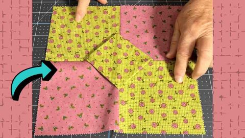 3D Bow Tie Quilt Block Tutorial | DIY Joy Projects and Crafts Ideas