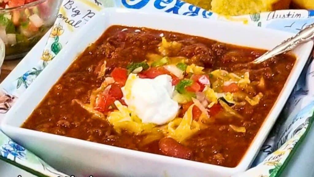 5 Star Homemade Chili Recipe