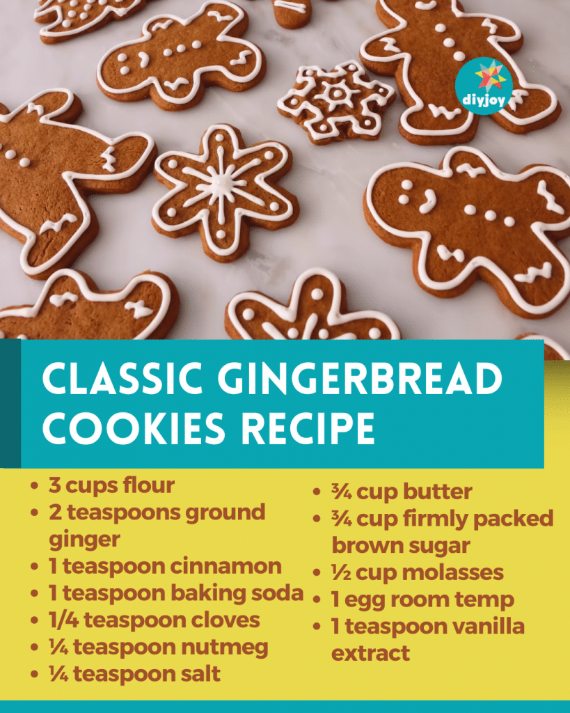 Classic Gingerbread Cookies Recipe 8152