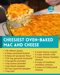 Cheesiest Oven Baked Mac And Cheese