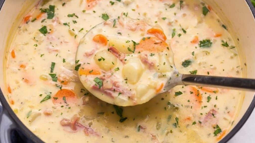 Creamy Ham and Potato Soup Recipe