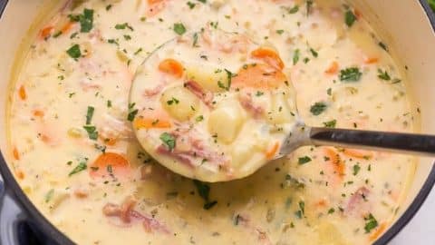 Creamy Ham and Potato Soup Recipe | DIY Joy Projects and Crafts Ideas