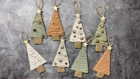 DIY Rustic Christmas Tree Ornaments | DIY Joy Projects and Crafts Ideas