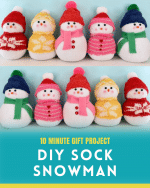 Sock Snowman In 10 Minutes