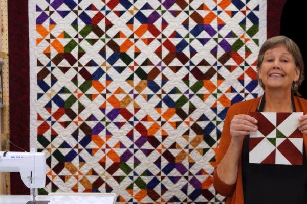 Disappearing Four Patch Weave With Jenny Doan