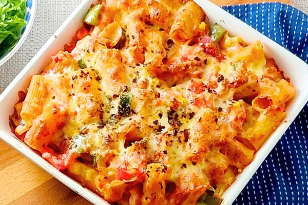 Easy 30-Minute Vegetable Pasta Bake Recipe