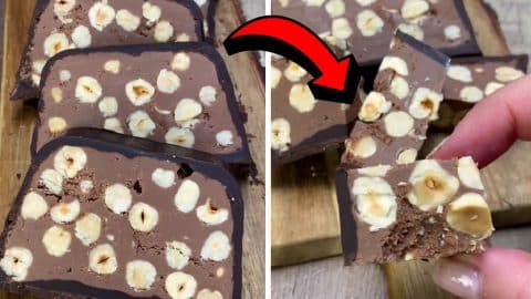 Easy 4-Ingredient Chocolate Nougat Recipe | DIY Joy Projects and Crafts Ideas