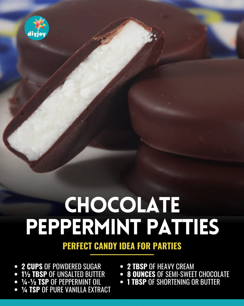 Easy Chocolate Peppermint Patties Recipe