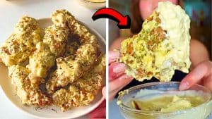 Easy Garlic Cheese Chicken Tenders Recipe