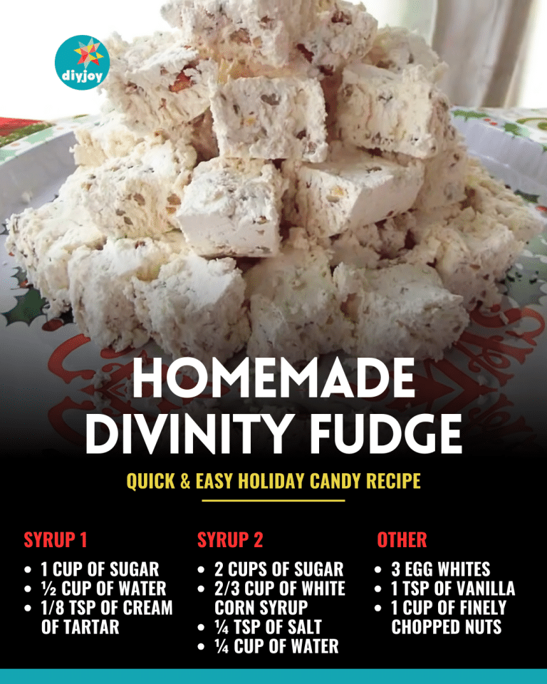 Easy Homemade Divinity Fudge Recipe