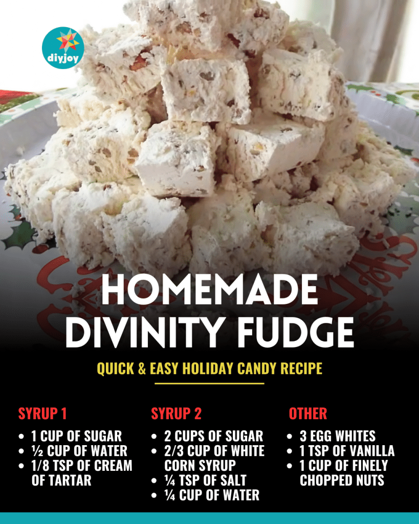 Easy Homemade Divinity Fudge Recipe