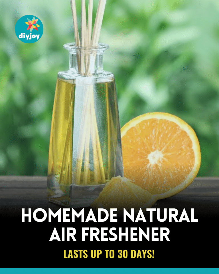 Easy Homemade Natural Air Freshener Tutorial - DIY Joy