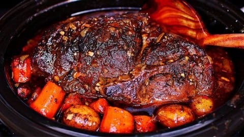 Easy Slow Cooker Sunday Pork Roast Recipe | DIY Joy Projects and Crafts Ideas