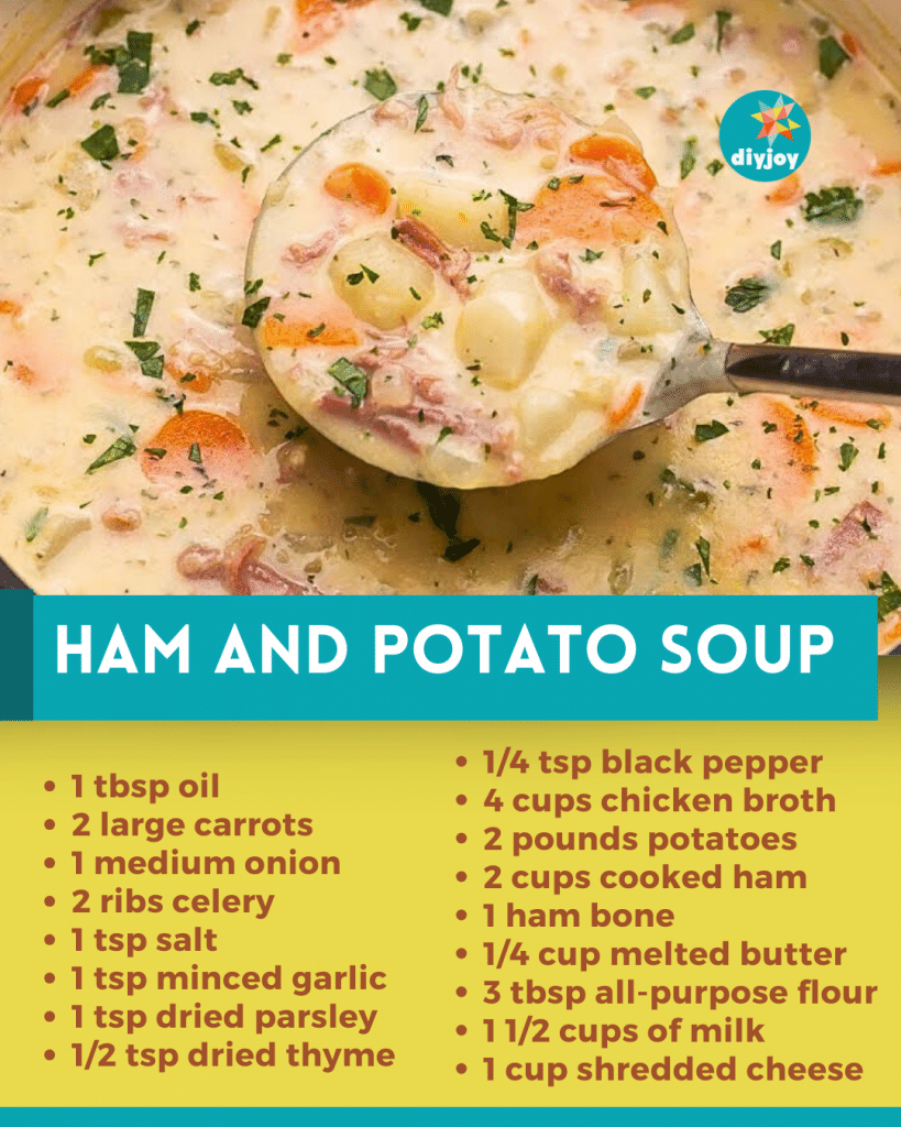 Creamy Ham and Potato Soup Recipe