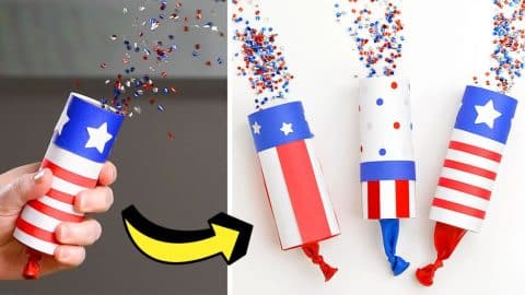 How to Make a DIY Party Confetti Popper | DIY Joy Projects and Crafts Ideas