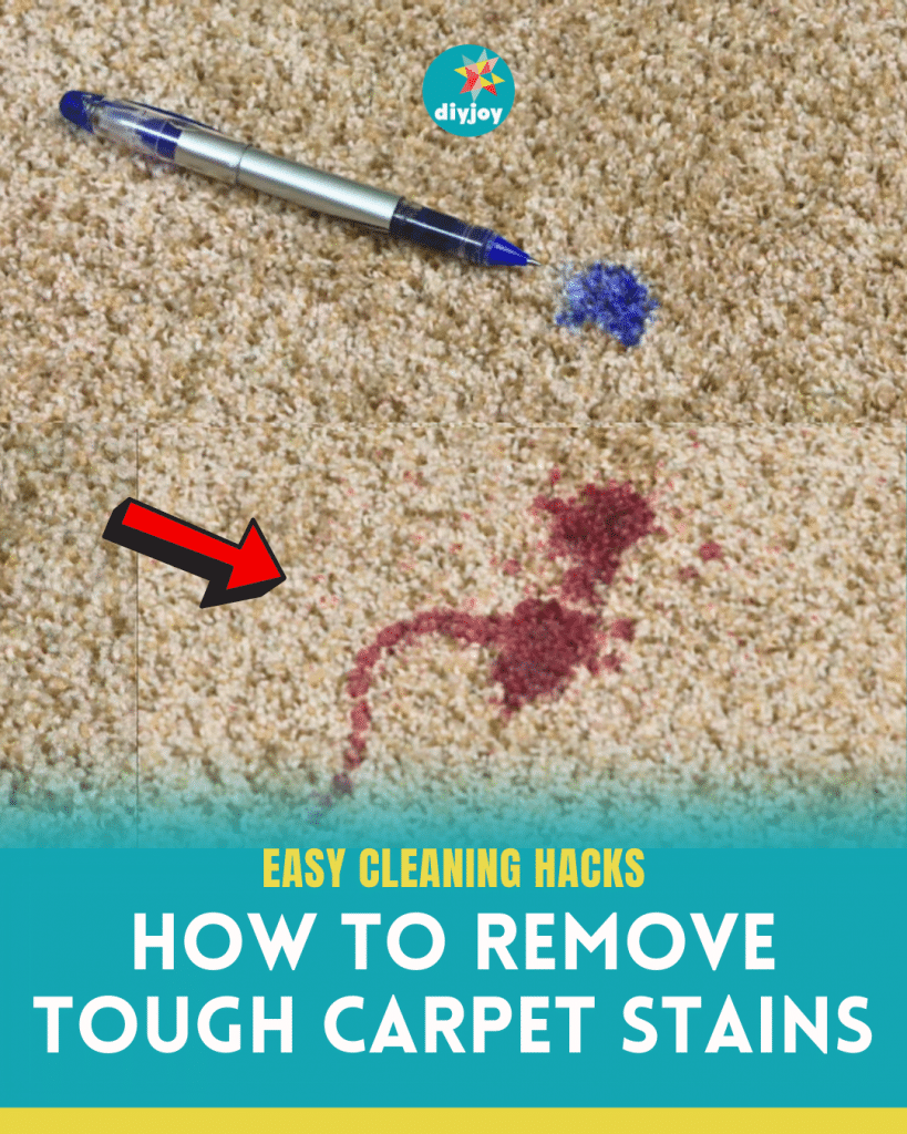 how to get tough pee stains out of carpet