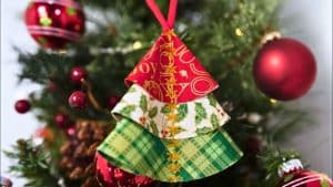 Layered Christmas Tree Ornament