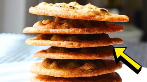 Learn How to Make Thin Chocolate Chip Cookies | DIY Joy Projects and Crafts Ideas