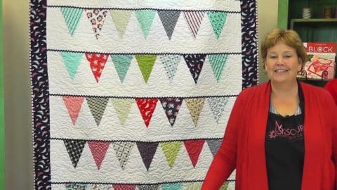 Pennant Quilt With Jenny Doan | DIY Joy Projects and Crafts Ideas