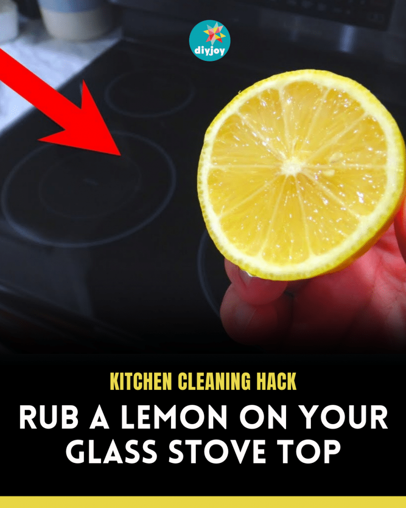 Rub a Lemon on Your Glass Stove Top