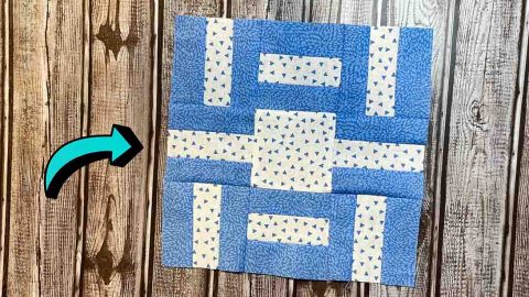 Beggars Block Quilt Tutorial | DIY Joy Projects and Crafts Ideas