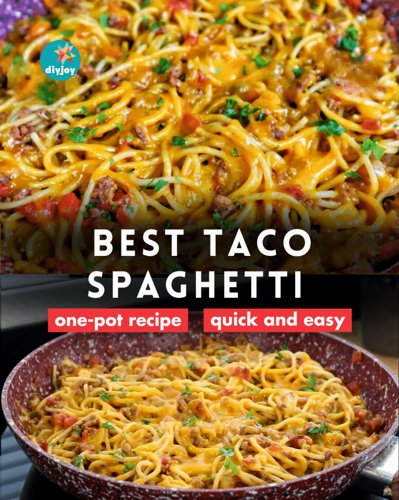 Best One-Pot Taco Spaghetti